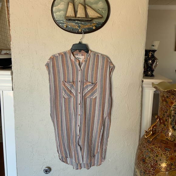 Anthropologie Holding Horses Merida Striped Tunic Top - Picture 7 of 16